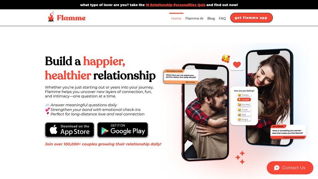 Flamme screenshot