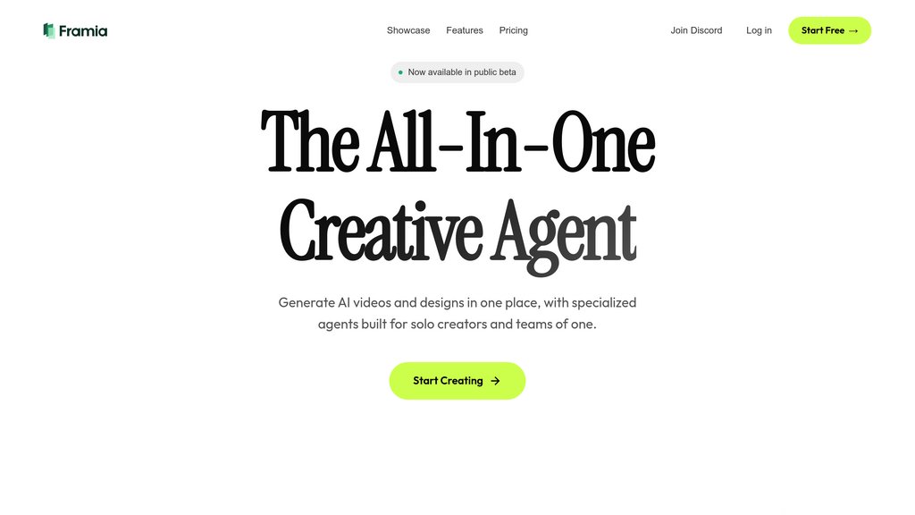 Framia screenshot