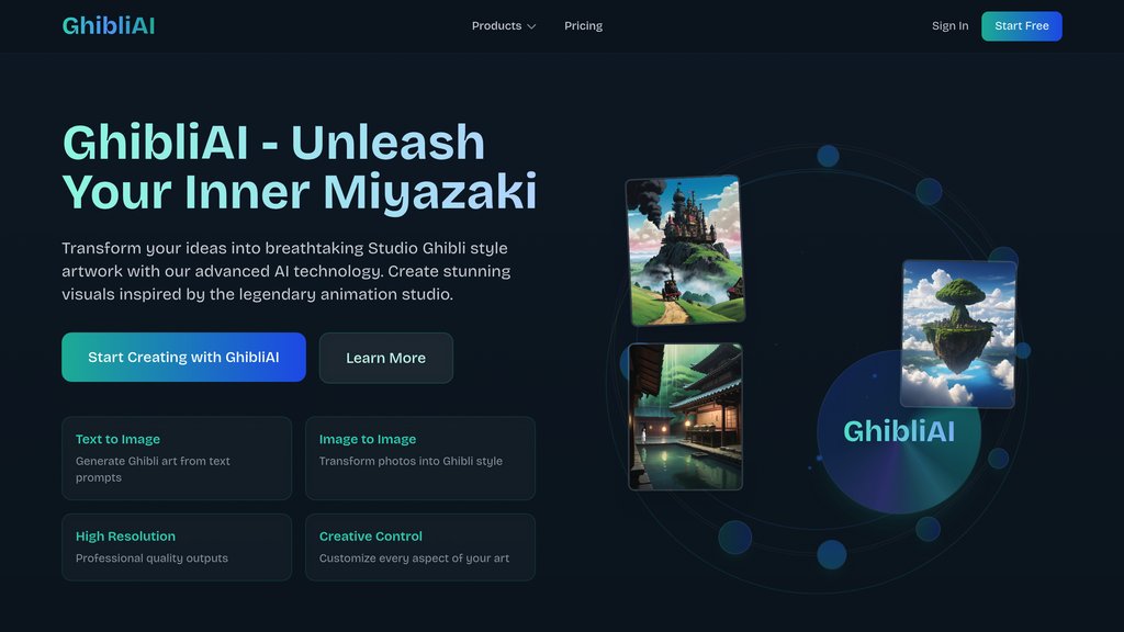 GhibliAI screenshot