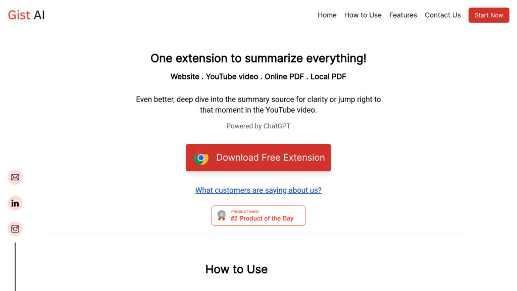 Gist AI screenshot