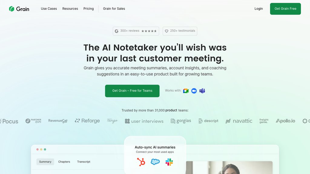 Grain screenshot