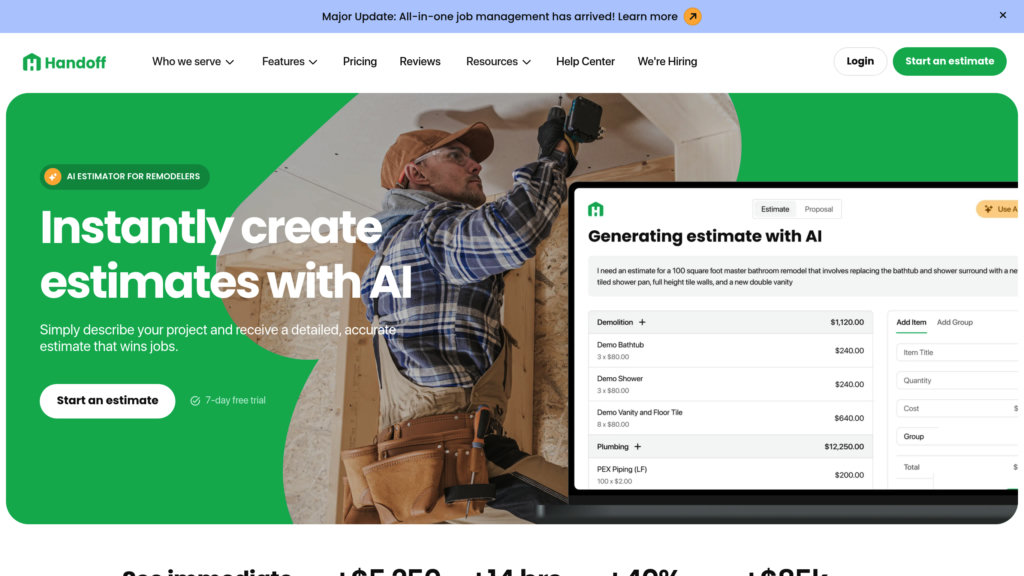 Handoff.AI screenshot