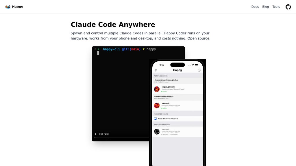 Happy Coder screenshot
