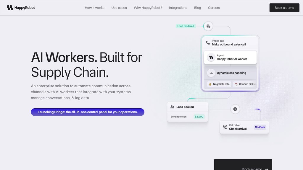 HappyRobot screenshot