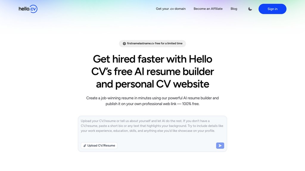 HelloCV AI screenshot