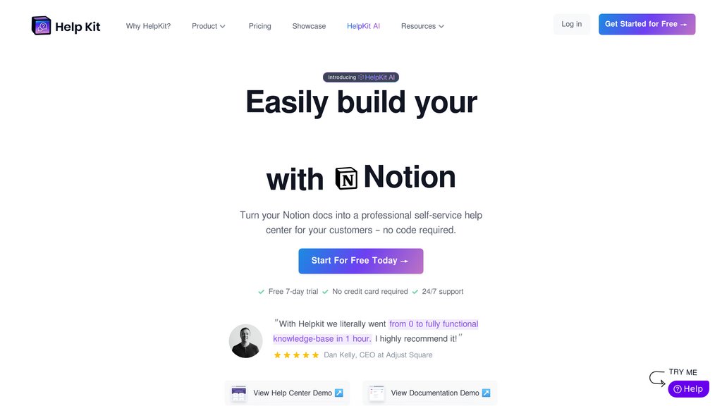 HelpKit screenshot