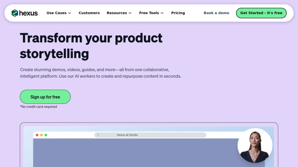 Hexus AI screenshot