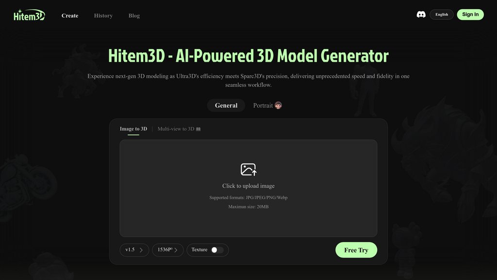 HiTem3D screenshot