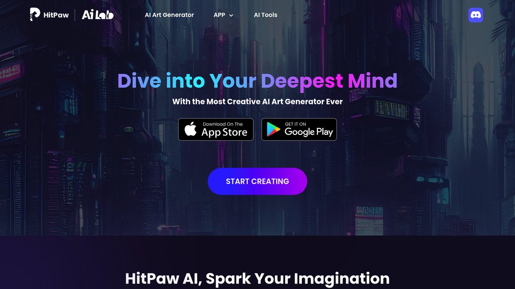 HitPaw AI screenshot