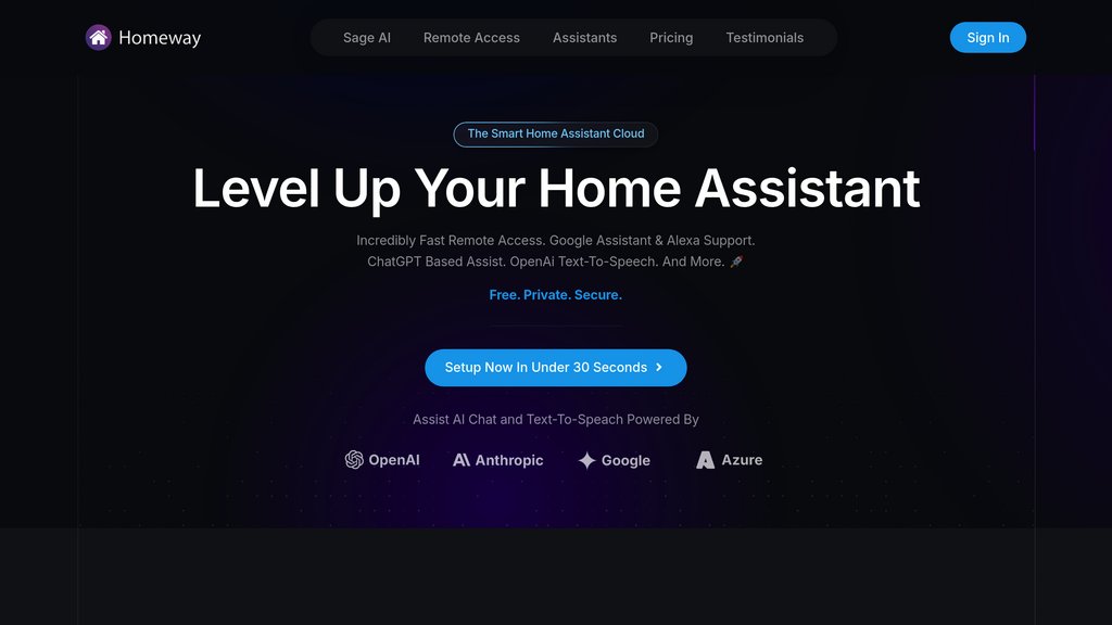 Homeway screenshot