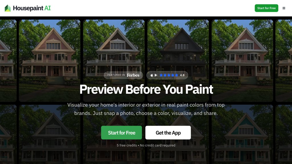 Housepaint AI screenshot