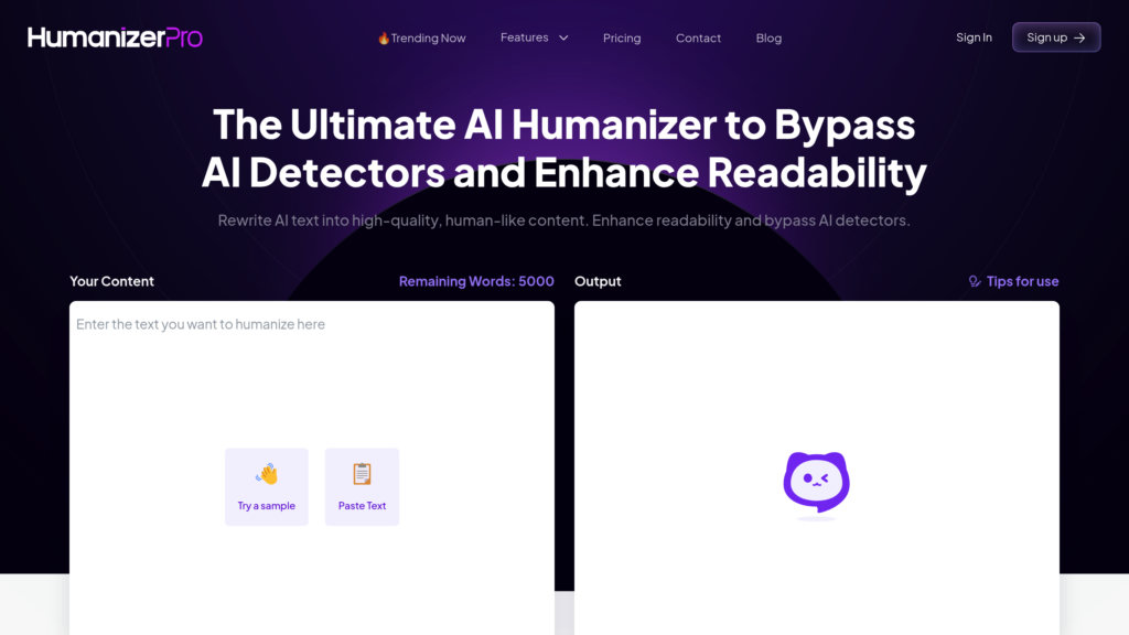 HumanizerPro screenshot