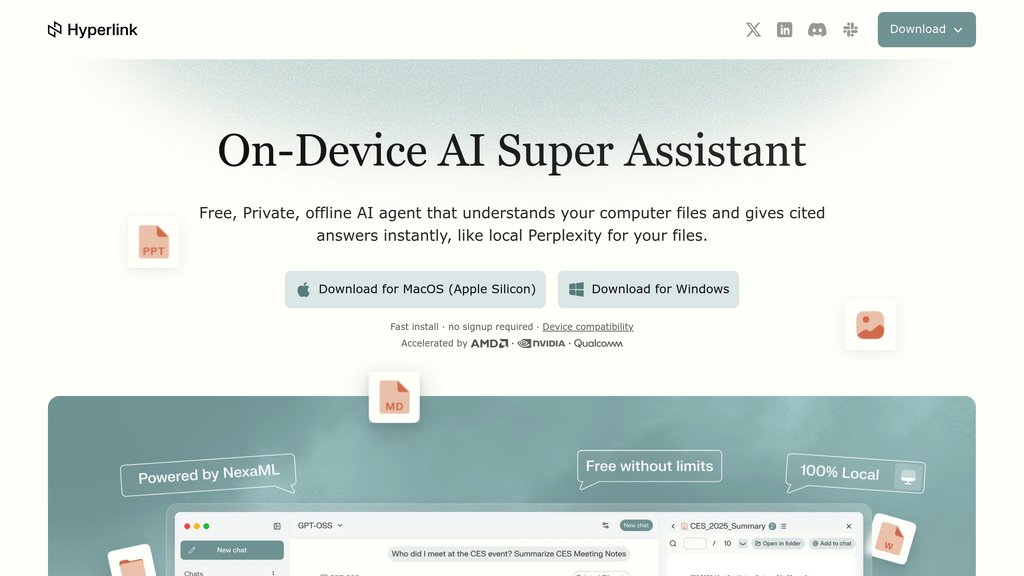 Hyperlink screenshot
