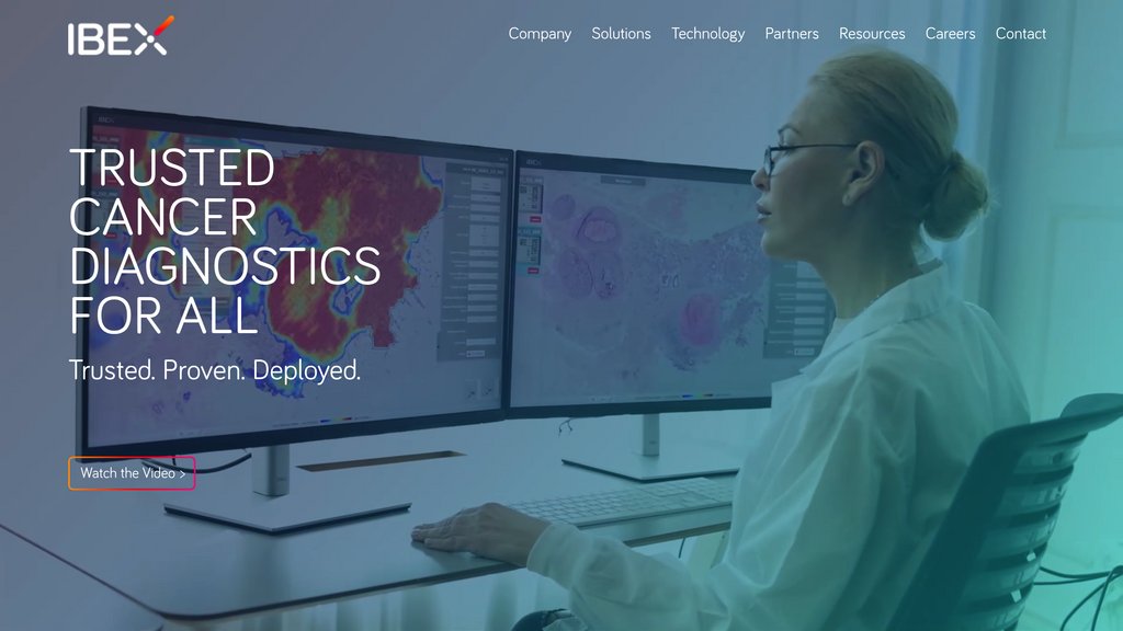 Ibex Medical Analytics screenshot