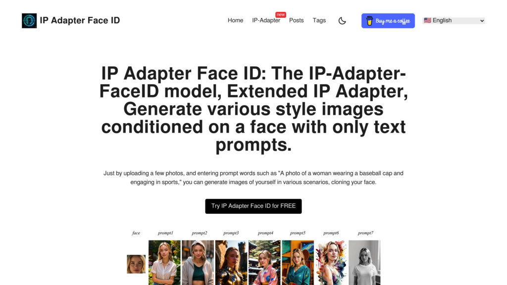 IP Adapter Face ID screenshot