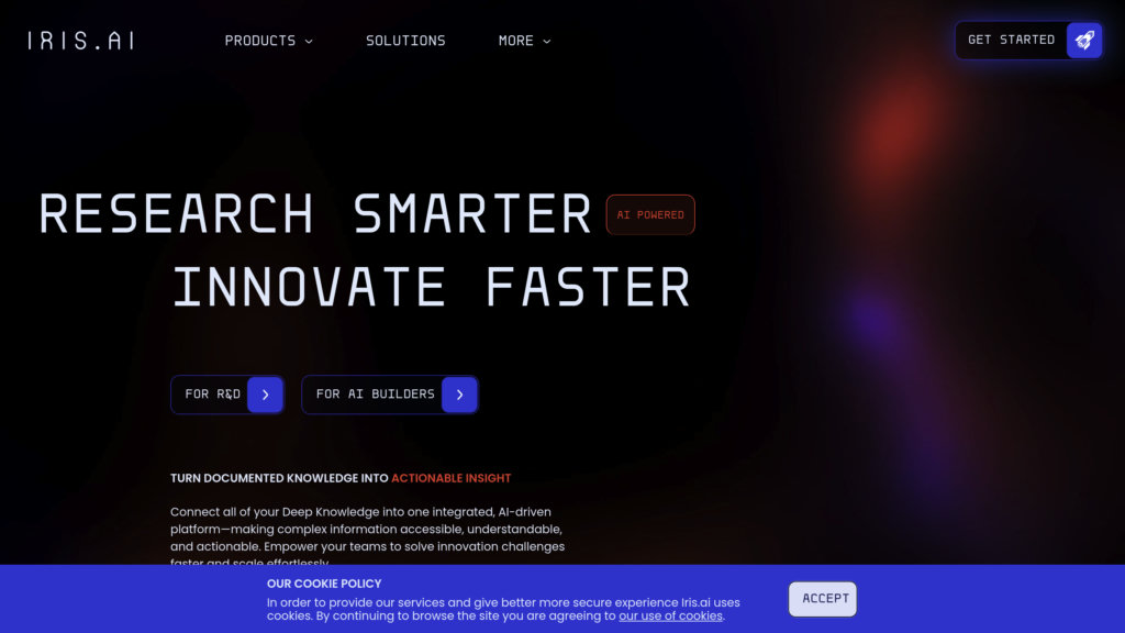 Iris.ai screenshot