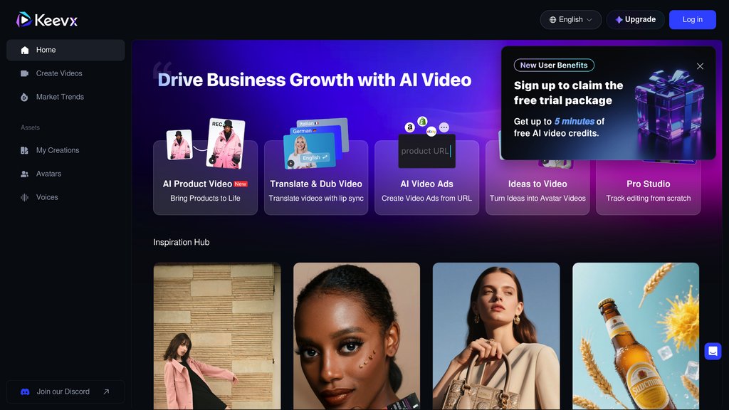 Keevx screenshot