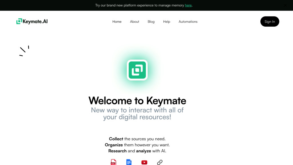 Keymate.AI screenshot