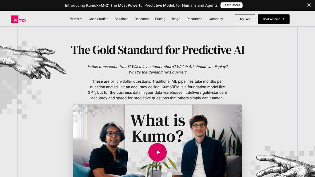 Kumo AI screenshot