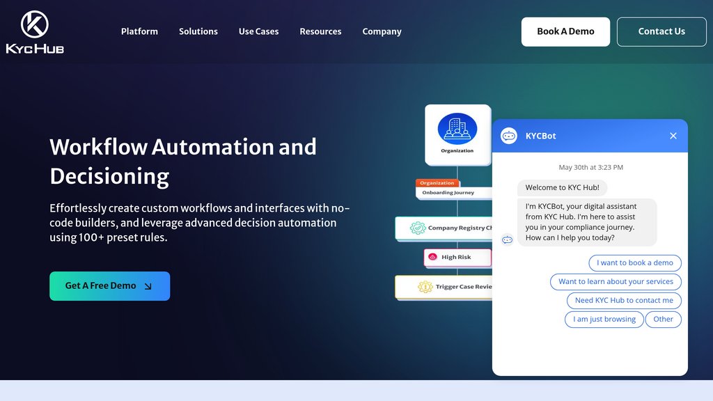 KYC Hub screenshot