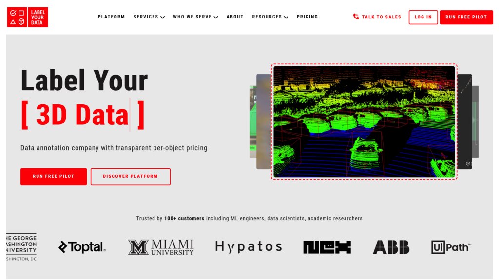 Label Your Data screenshot