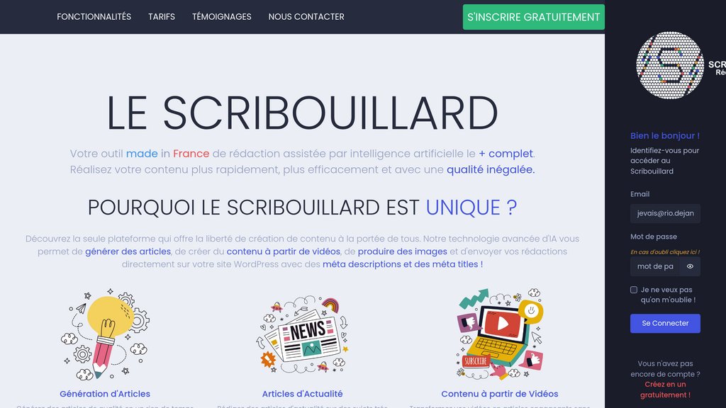 Le Scribouillard screenshot