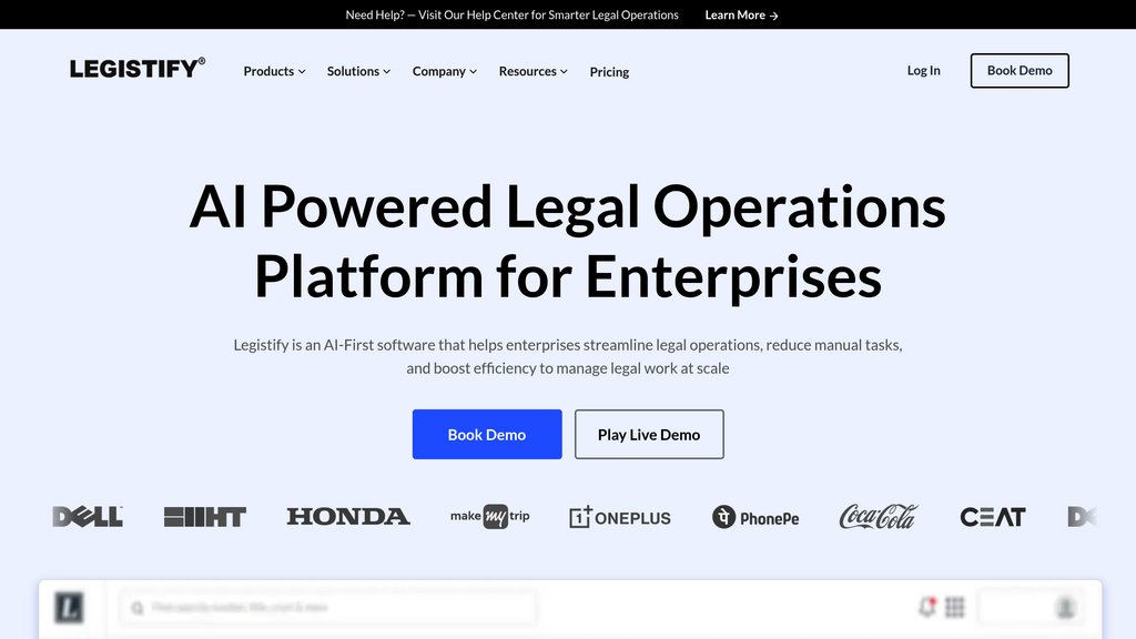 Legistify screenshot