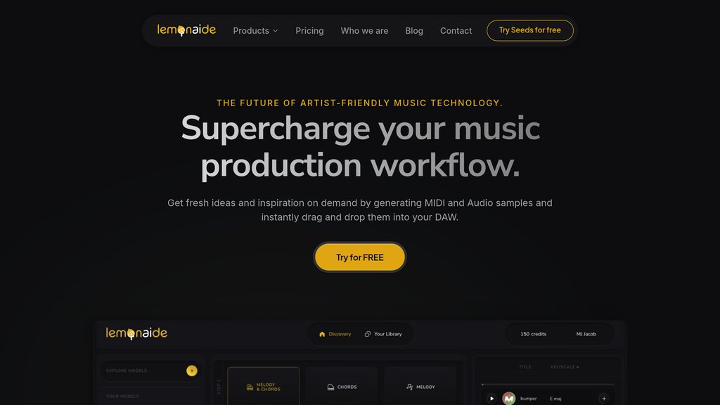 Lemonaide screenshot