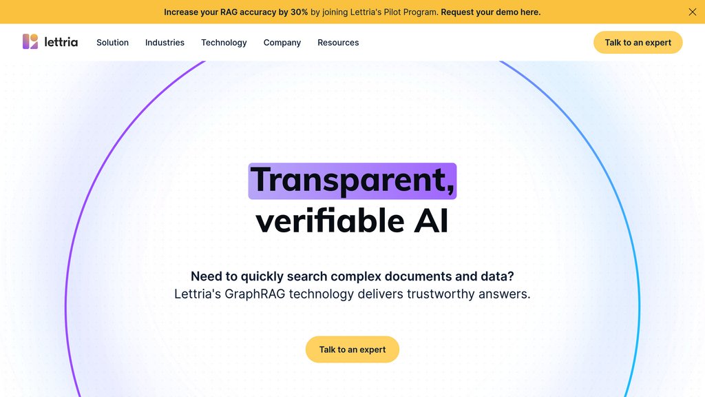 Lettria screenshot