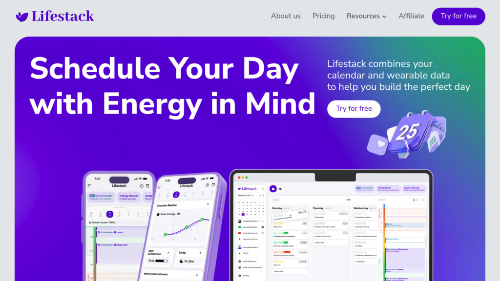 Lifestack screenshot
