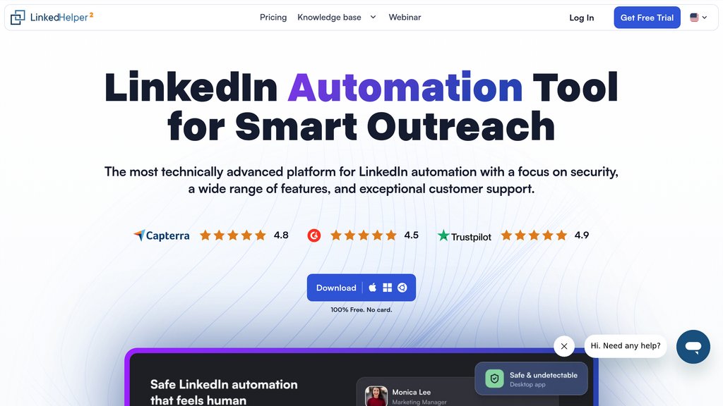 Linked Helper screenshot