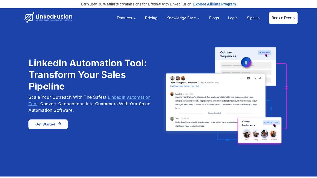 LinkedFusion screenshot