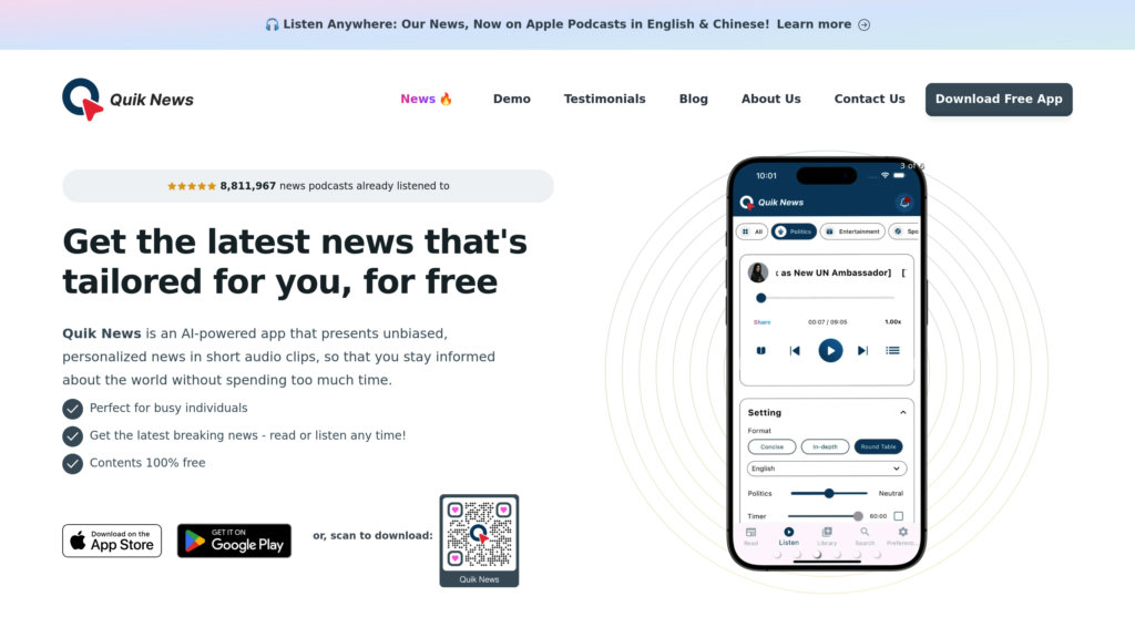 Listen2.AI screenshot