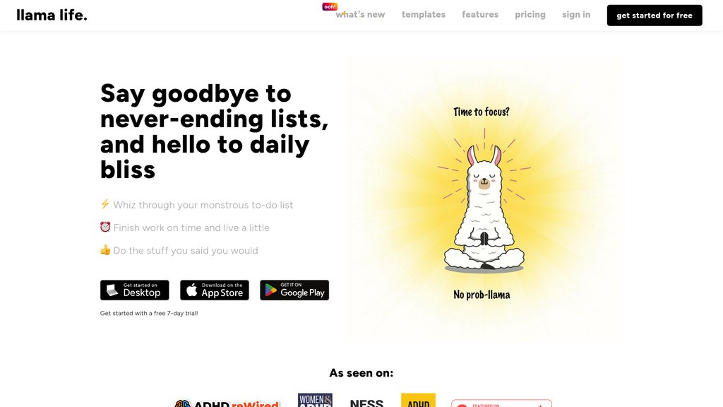 Llama Life screenshot