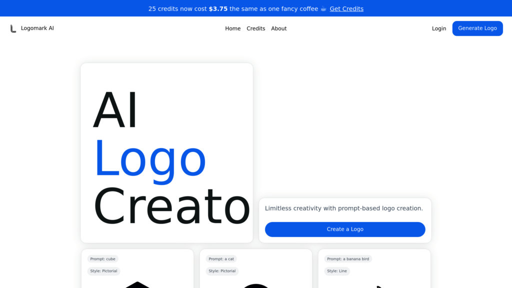 Logomark AI screenshot