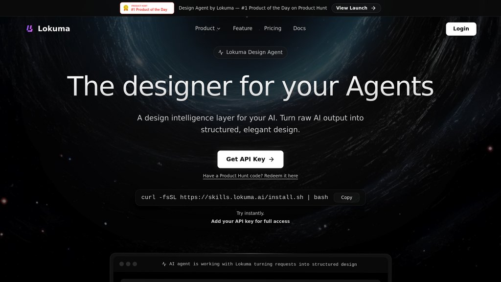 Lokuma Design Agent screenshot