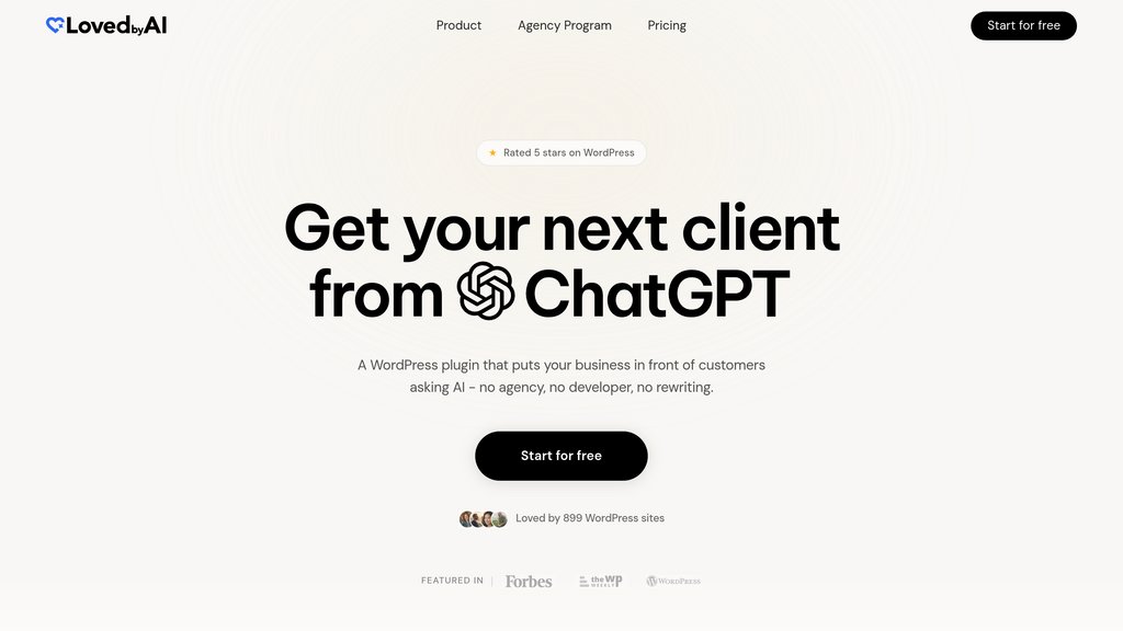 LovedByAI screenshot