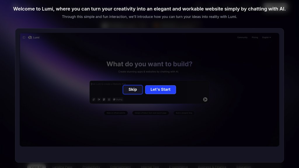 Lumi screenshot