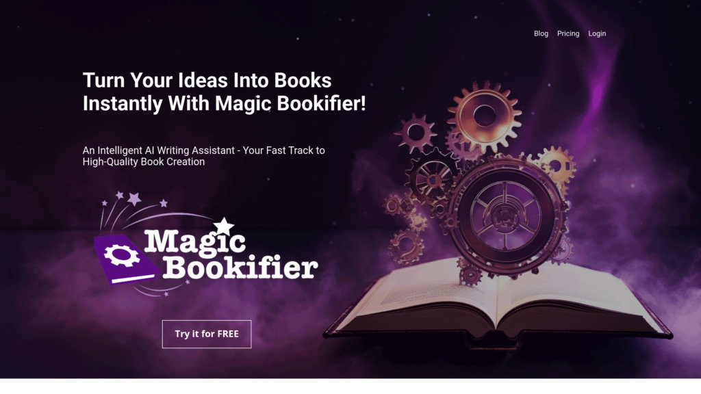 Magic Bookifier screenshot
