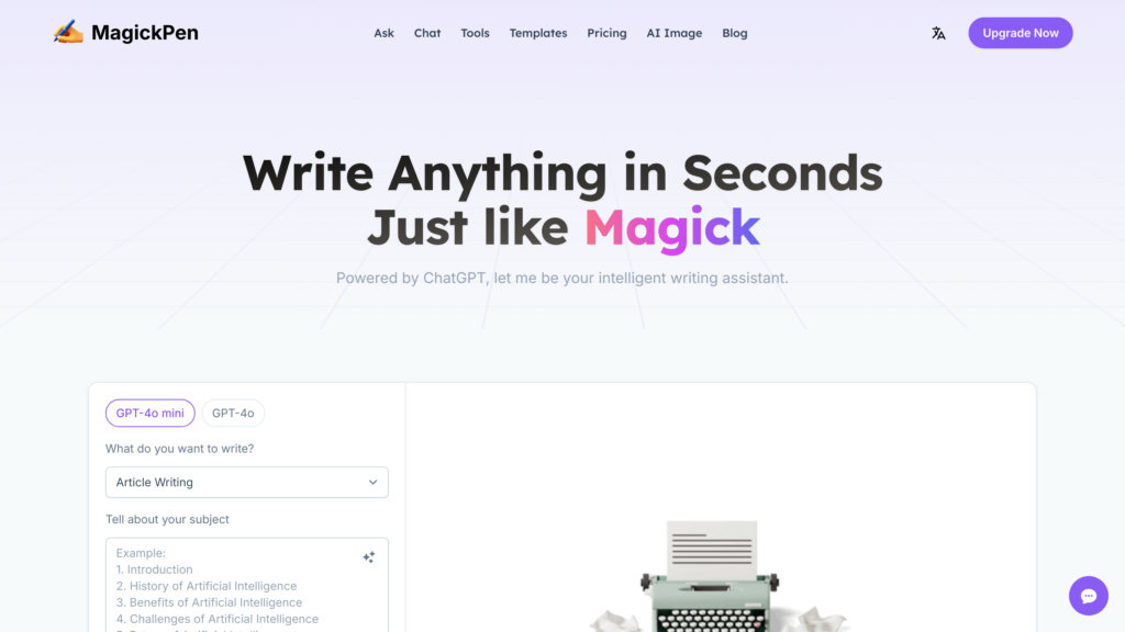 MagickPen screenshot