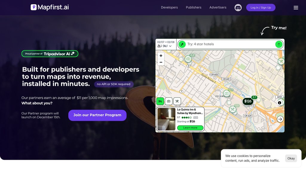 MapFirst.ai screenshot