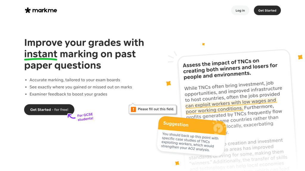MarkMe AI screenshot