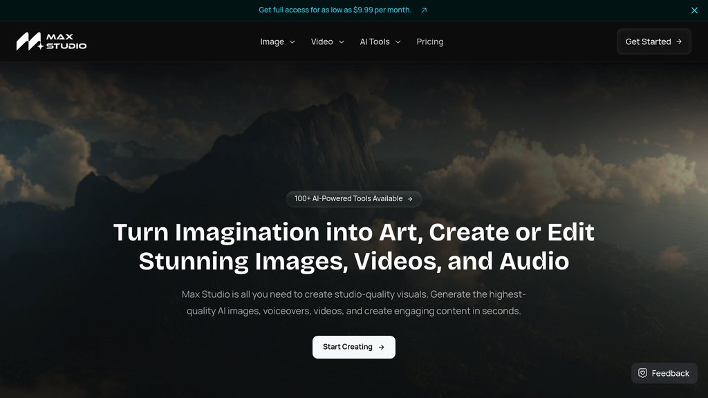 Max Studio screenshot