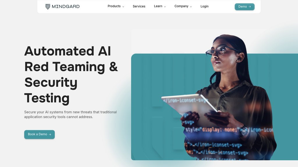 Mindgard screenshot