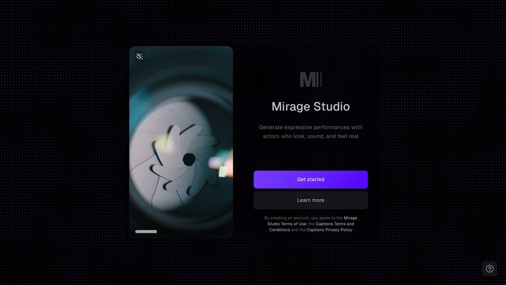 Mirage screenshot