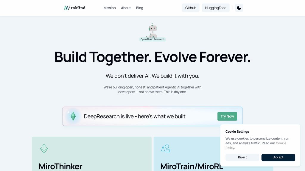MiroMind screenshot