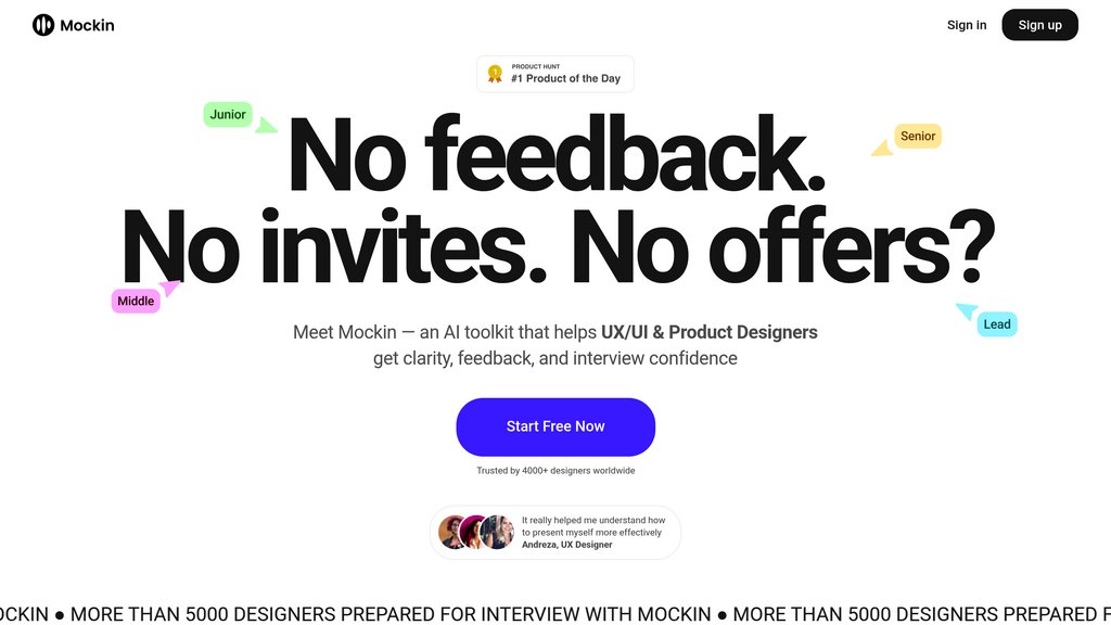 Mockin screenshot