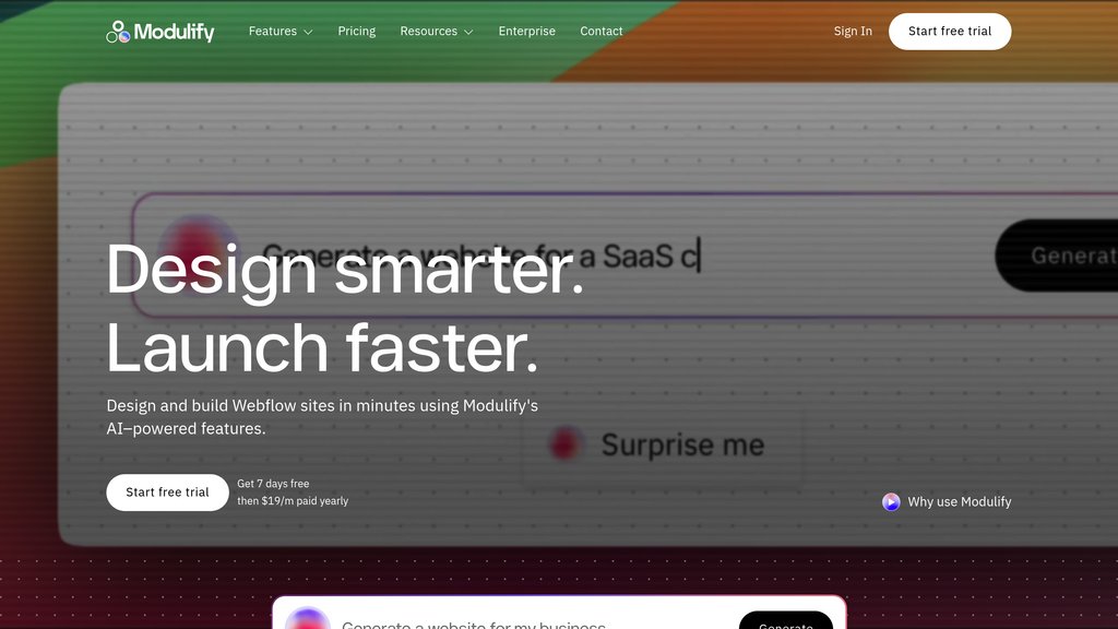 Modulify AI screenshot