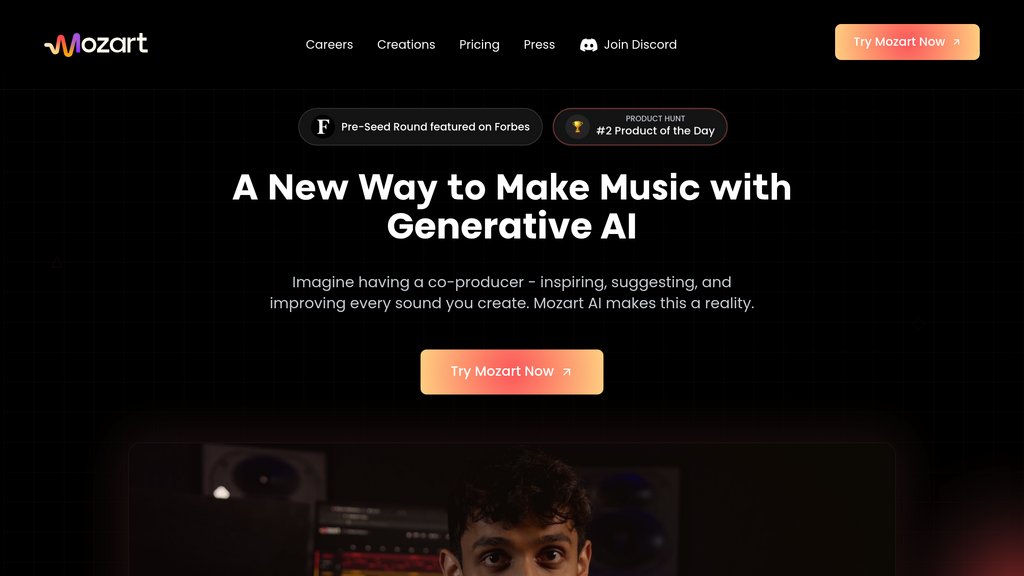 Mozart AI screenshot