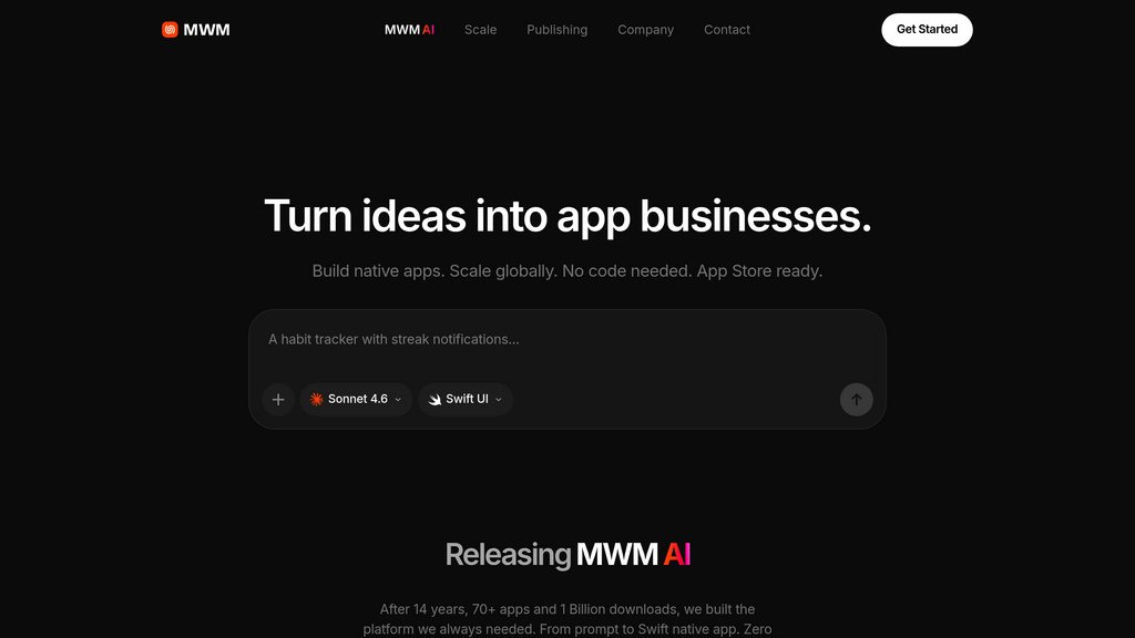 MWM AI screenshot
